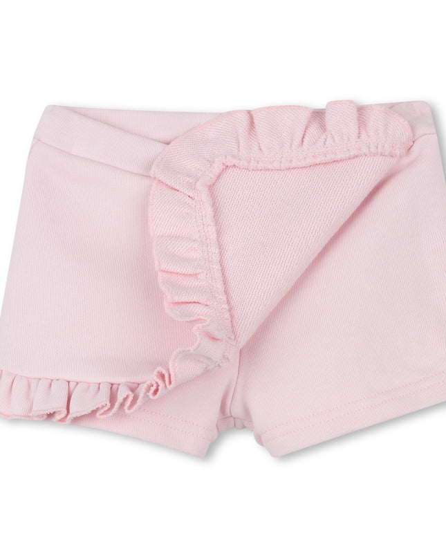 Pink Marshmallow Ruffle Skort