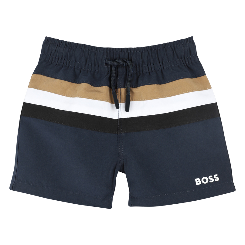 Navy Neutral Block Swim Shorts