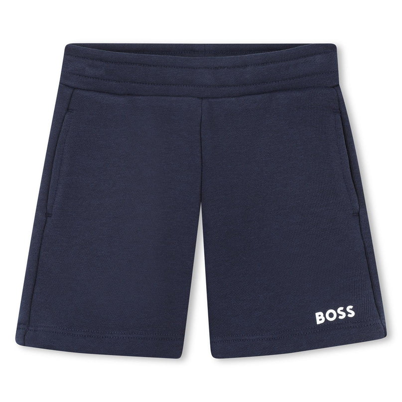 Navy Logo Shorts