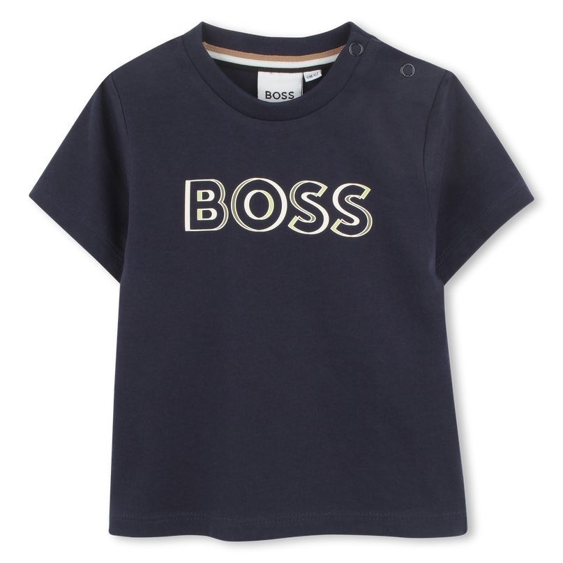 Navy Short Sleeve Logo T-Shirt