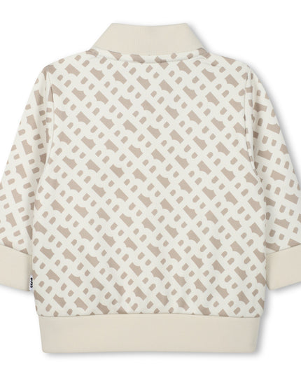Sand Cardigan Patterned Pants Set