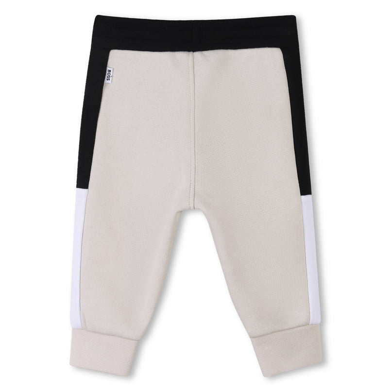 Sand Colorblock Jacket & Trousers Set
