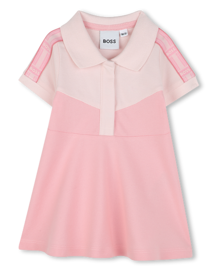 Pink Polo Dress