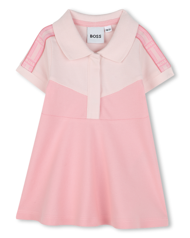 Pink Polo Dress