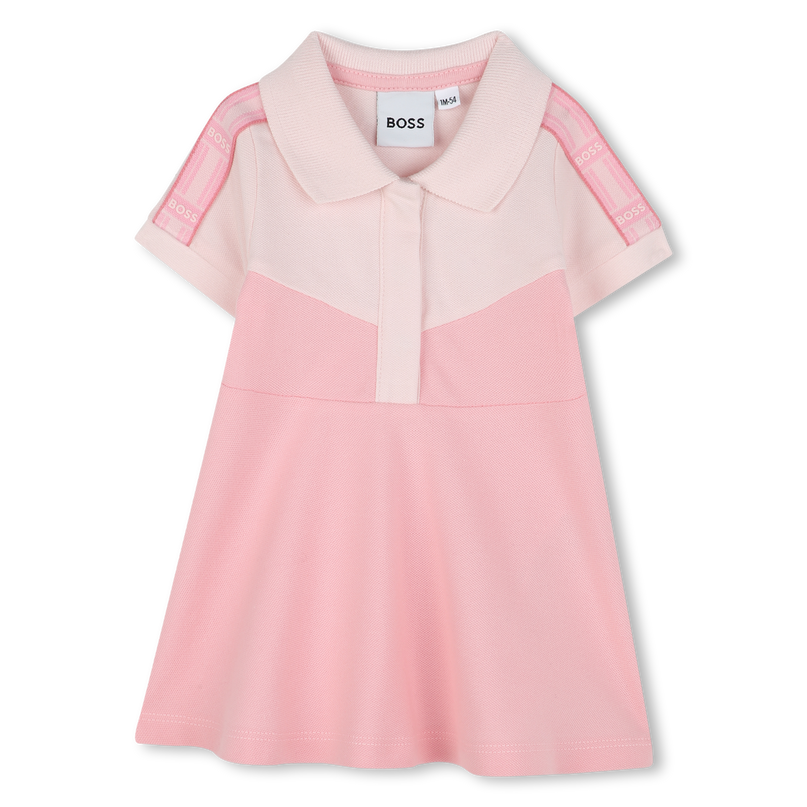 Pink Polo Dress