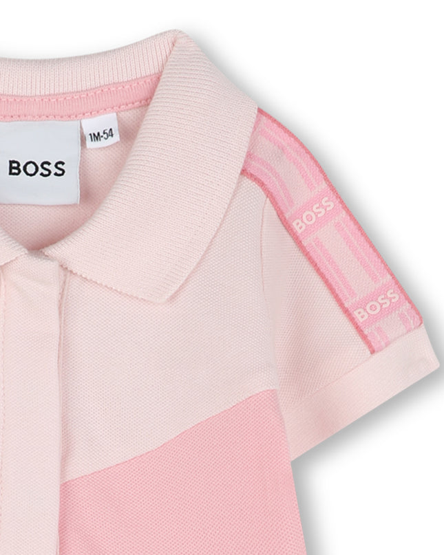 Pink Polo Dress