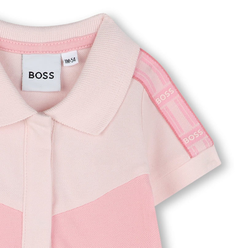 Pink Polo Dress