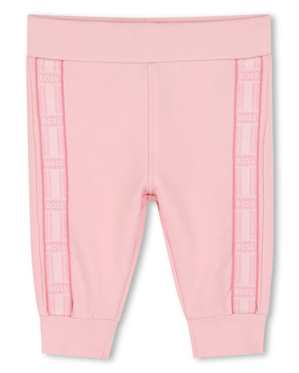 Pink 3 Piece Work-Out Outfit Set