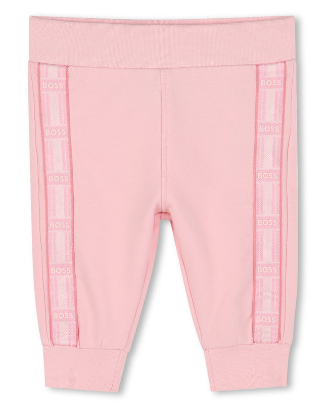 Pink 3 Piece Work-Out Outfit Set