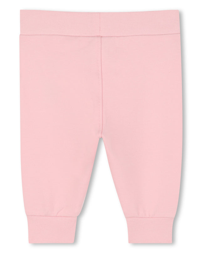 Pink 3 Piece Work-Out Outfit Set