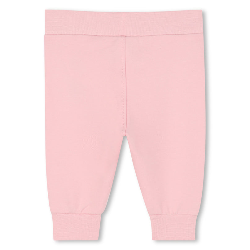 Pink 3 Piece Work-Out Outfit Set