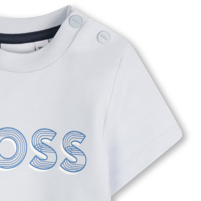 Pale Blue Logo T-Shirt