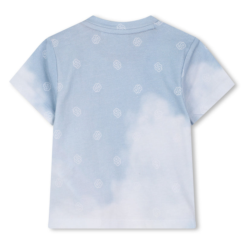 Persian Blue Sky Patterned T-Shirt