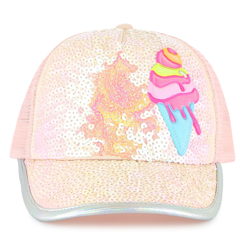 Pale Pink Icecream Baseball Cap