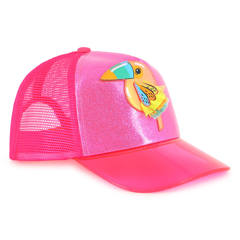 Neon Pink Toucan Cap