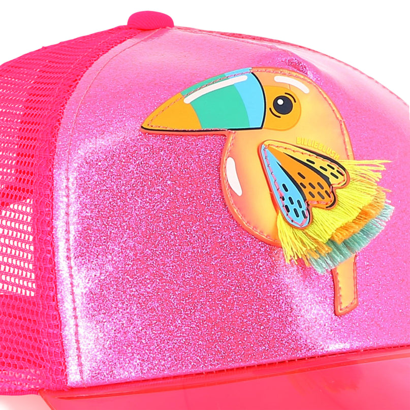 Neon Pink Toucan Cap