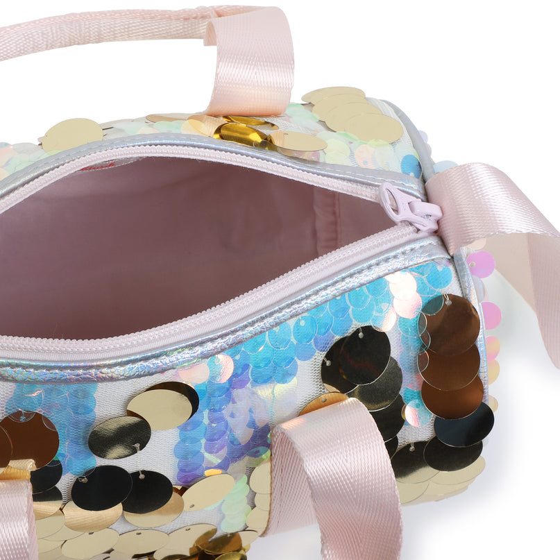 Gold Sequin Sac De Bowling Bag