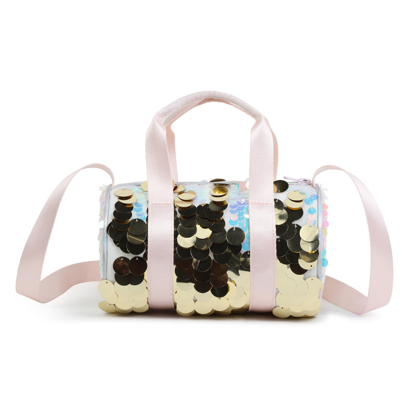 Gold Sequin Sac De Bowling Bag