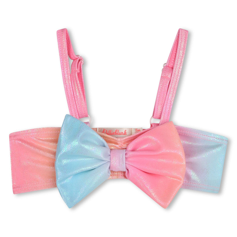 Multicolor Ombre Bow Bikini