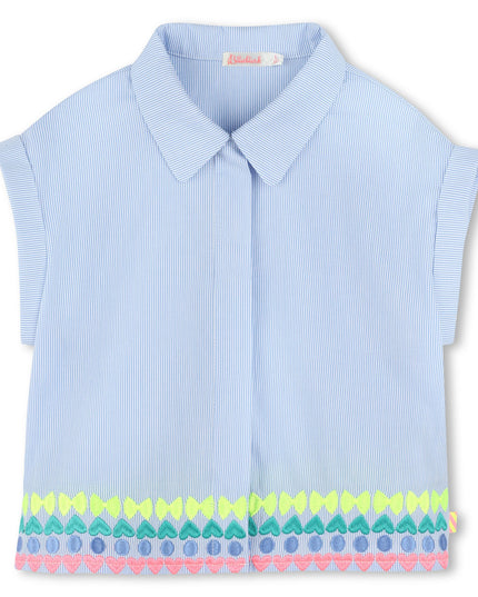Blue Ice Water Striped Shirt