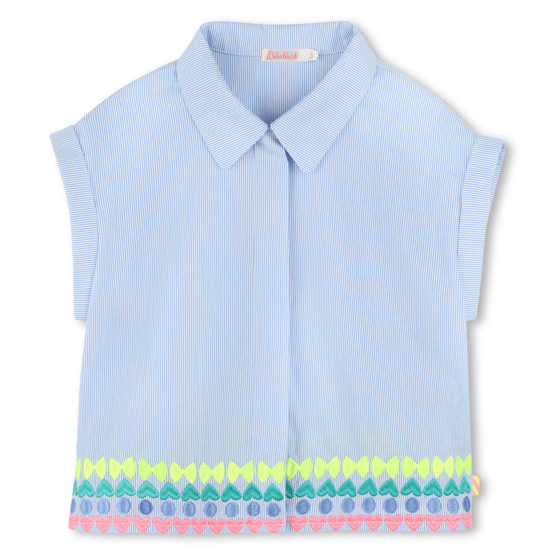 Blue Ice Water Striped Shirt