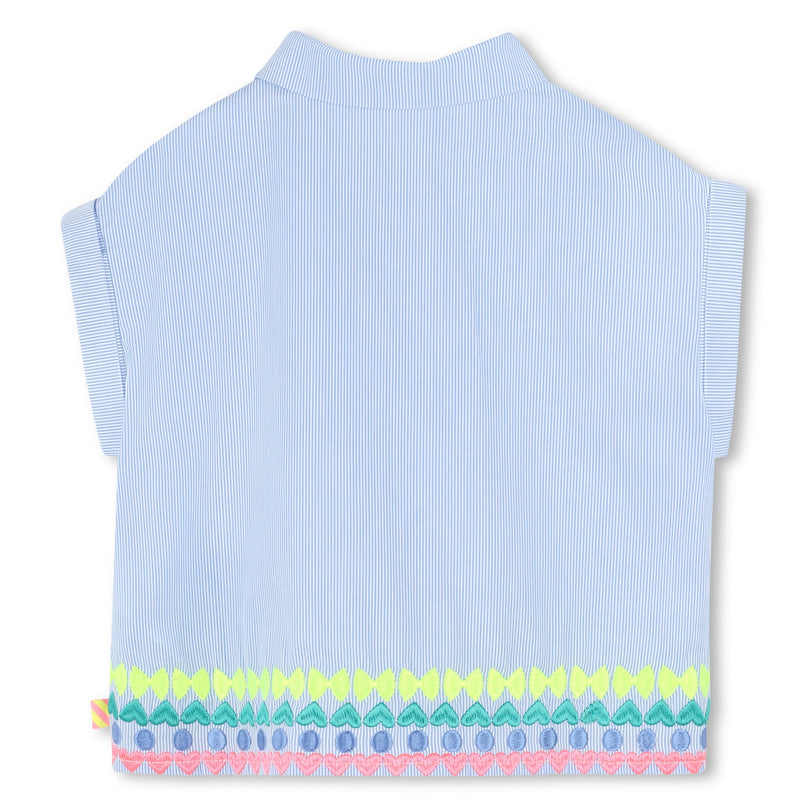 Blue Ice Water Striped Shirt