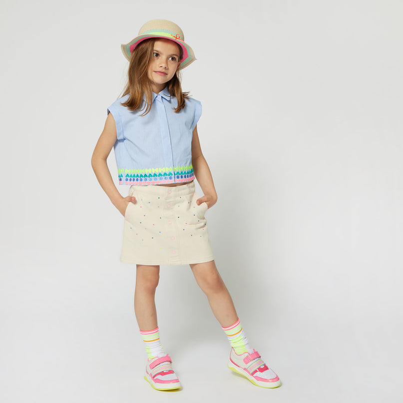 Blue Ice Water Striped Shirt