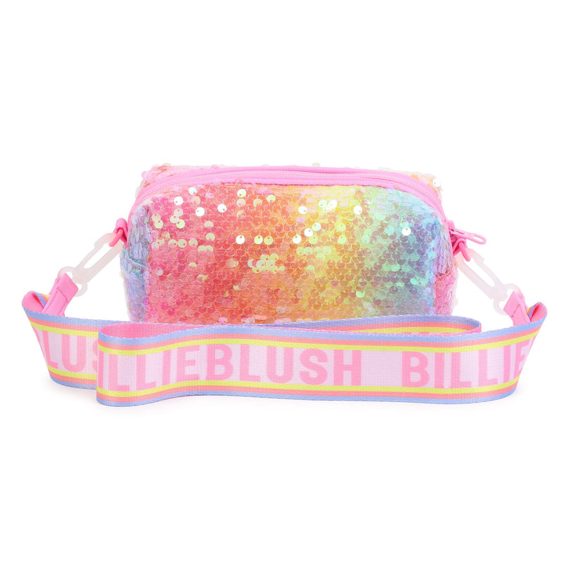 Pink Rainbow Sequin Flower Case