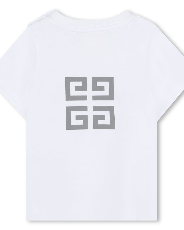 Givenchy-H30640-10P-WHITE-SHORT SLEEVES TEE-SHIRT