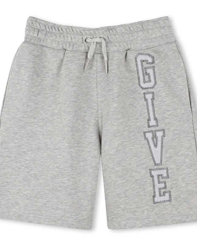 Givenchy-H30714-A01-GREY MARL-SHORT