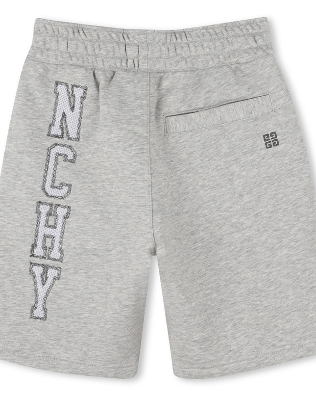 Givenchy-H30714-A01-GREY MARL-SHORT