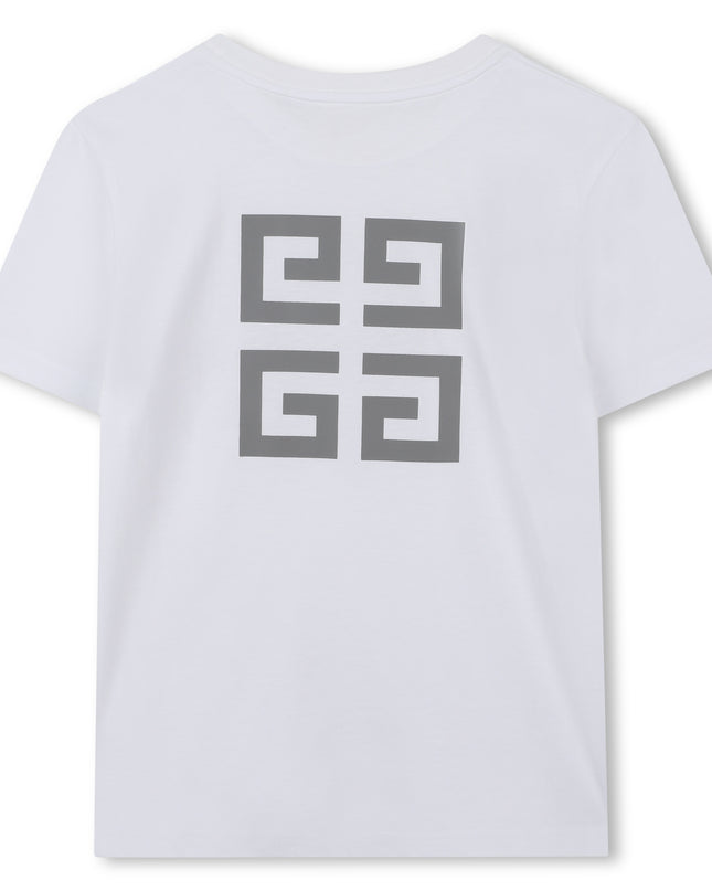 Givenchy-H30718-10P-WHITE-SHORT SLEEVES TEE-SHIRT