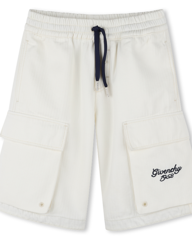 Givenchy-H30722-21K-NEW BEIGE-BERMUDA SHORTS