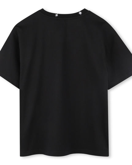 Givenchy-H30733-09B-BLACK-SHORT SLEEVES TEE-SHIRT