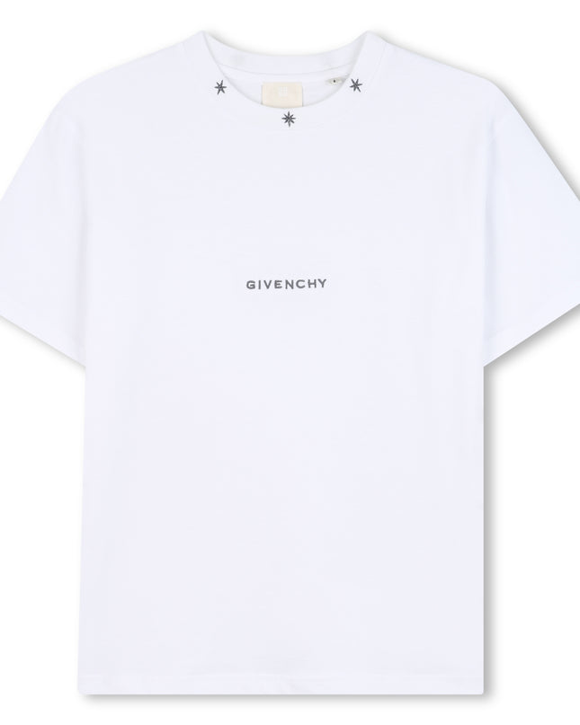 Givenchy-H30733-10P-WHITE-SHORT SLEEVES TEE-SHIRT