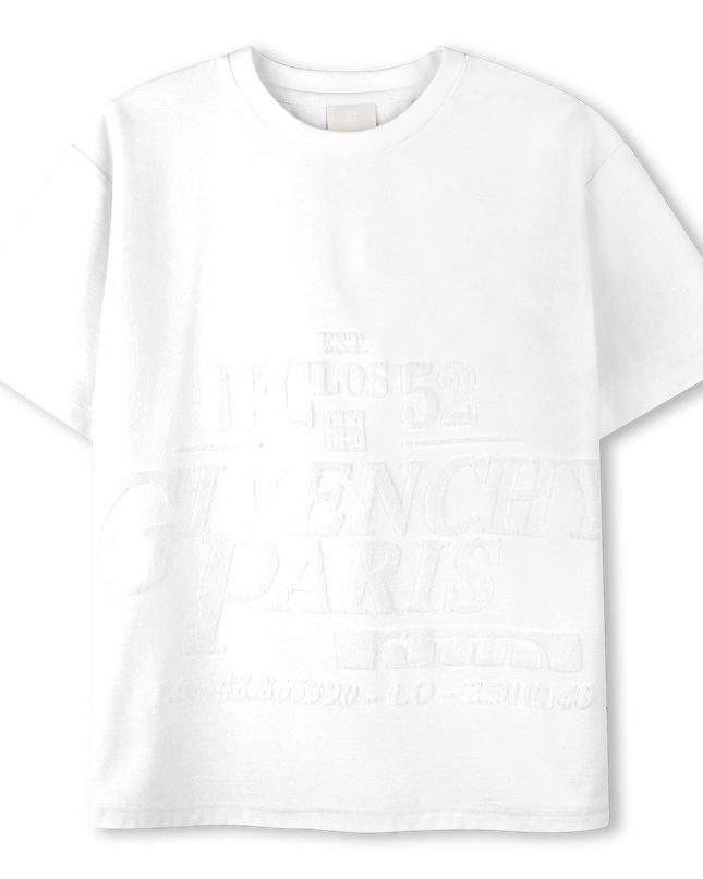 Givenchy-H30736-10P-WHITE-SHORT SLEEVES TEE-SHIRT