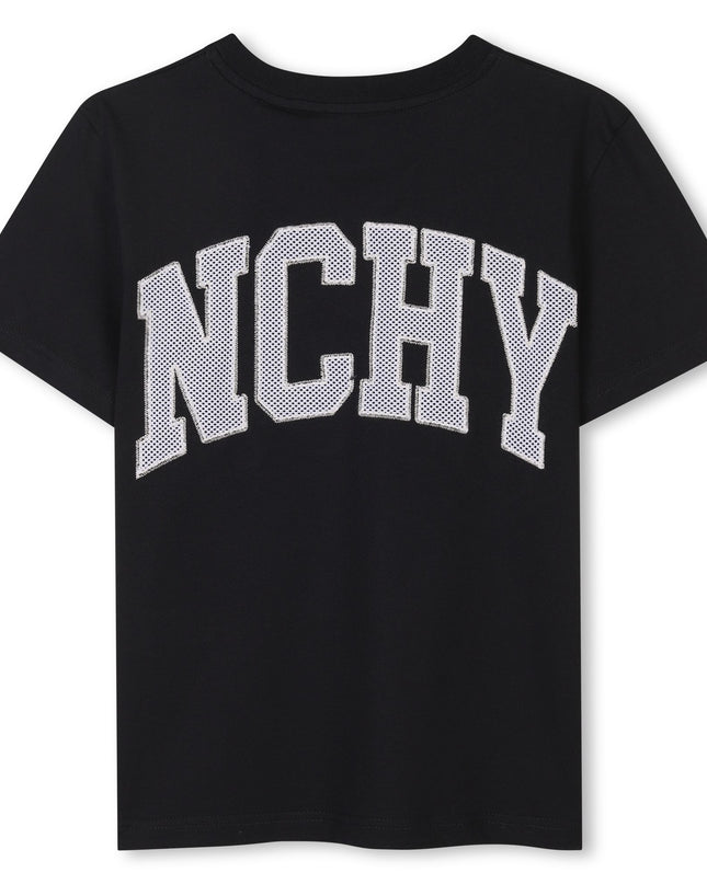 Givenchy-H30738-09B-BLACK-SHORT SLEEVES TEE-SHIRT
