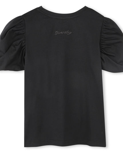 Givenchy-H30807-09B-BLACK-SHORT SLEEVES TEE-SHIRT