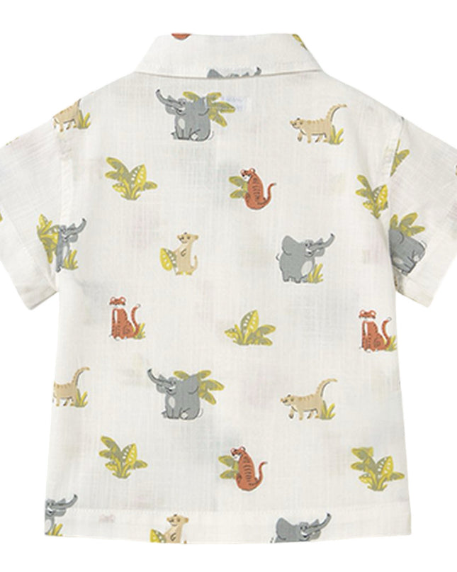 Jungle Short Sleeve Buttondown Shirt