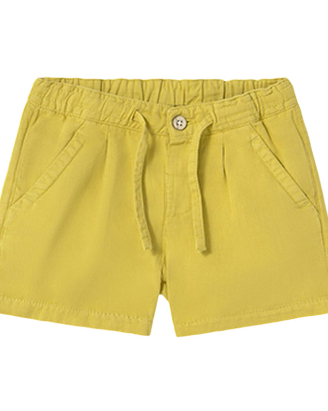 Gold Tie Bermuda Shorts