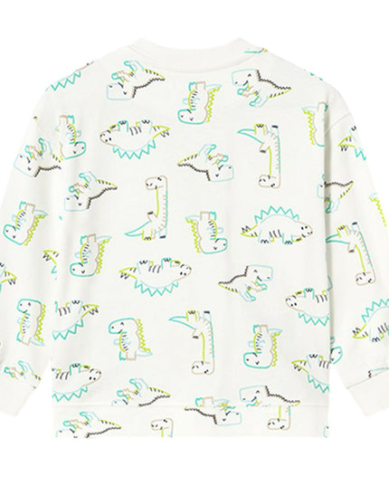 Cream Dinosaur Sweatshirt