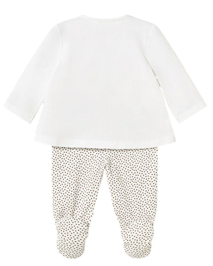 Beige Teddy Cookie Outfit Set