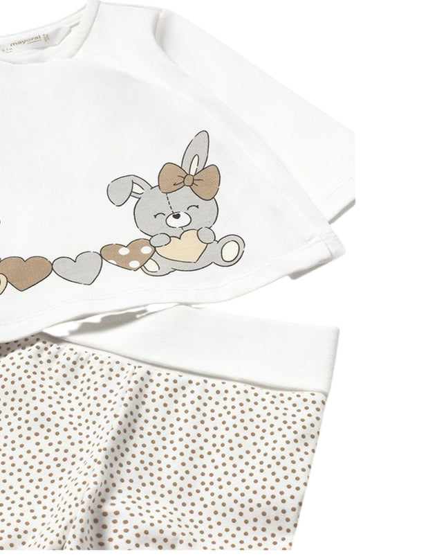 Beige Teddy Cookie Outfit Set