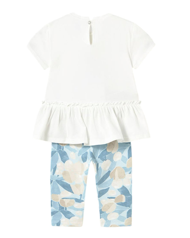 Sky Blue Princess Leggings Set
