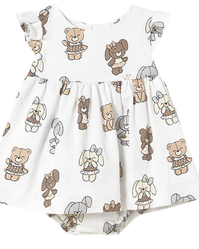 Cookie Teddy Ruffle Dress