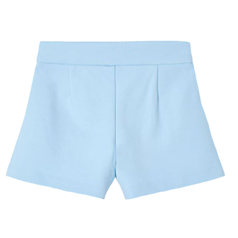 Sky Button Shorts