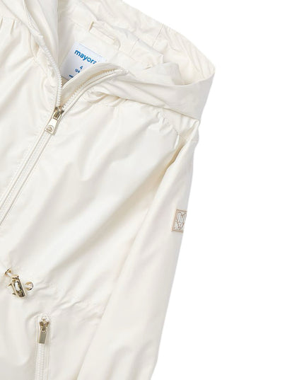 Natural Cream Windbreaker