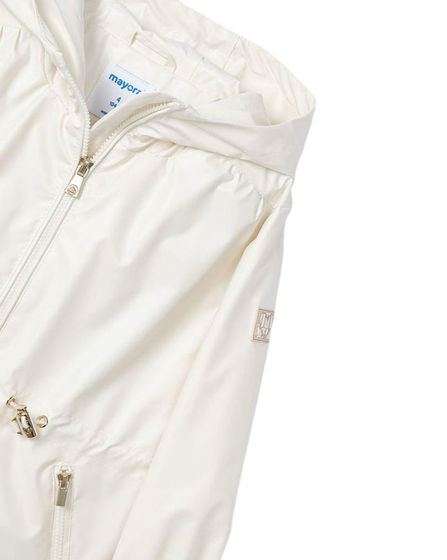 Natural Cream Windbreaker