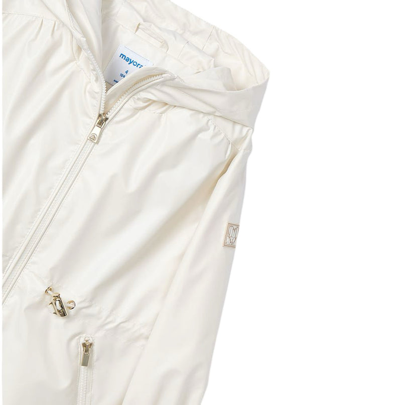 Natural Cream Windbreaker
