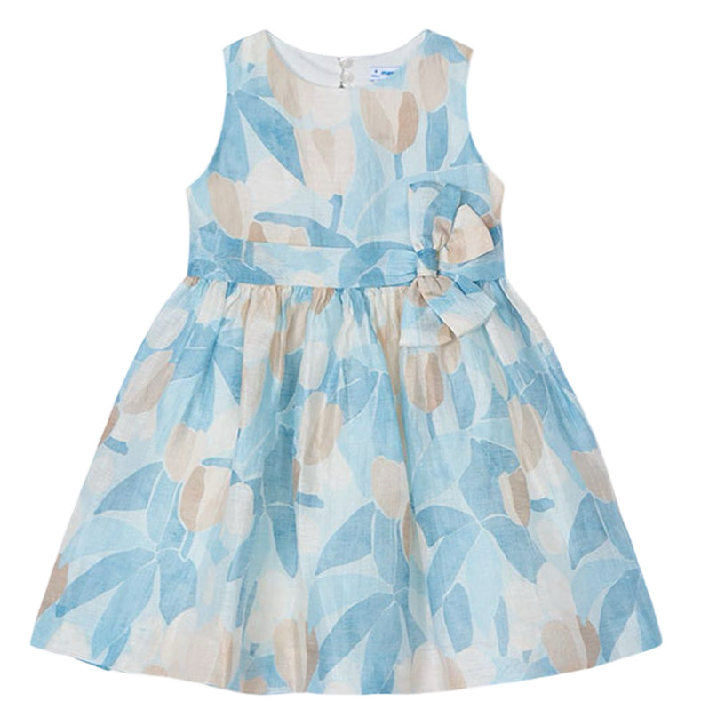 Sky Floral Printed Dress